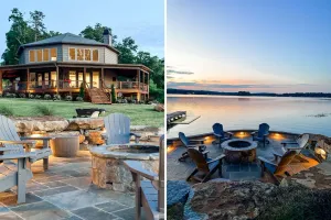 Image of Eagles Nest on Lay Lake: Firepit & Stunning Views