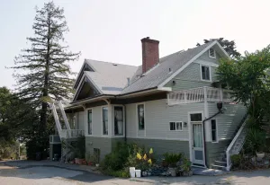 Image of Marin Edwardian Mansion overlooking San Francisco Bay