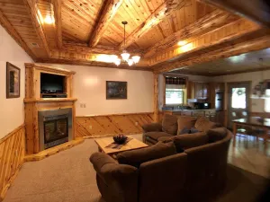 Image of In the Woods Cabin Suite: Luxurious Cabin Suite in Amish Country, Ohio.