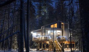 Image of Treehouse near Bar Harbor. Luxurious and private!