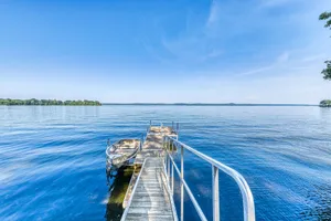 Image of Dog-Friendly Lakefront Home with WiFi, Private Dock & Firepit