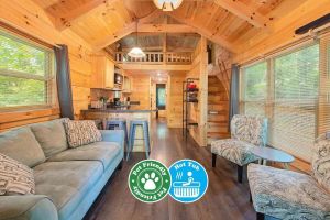 Image of Eden Cabin  | Forested Tiny Home on Lookout Mtn.