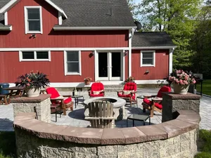 Image of Berkshire Vacation Rentals: Peaceful Post and Beam Loft Sleeps 9