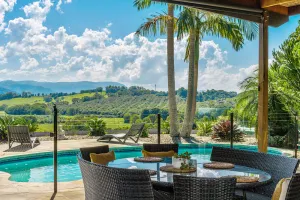 Image of 13km's to Byron Bay town: Perfect family retreat with pool, sauna & sunset views