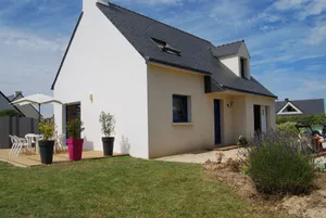 Image of 3 * seaside villa, 6 pers. 150 m from the beach and the GR34. Large enclosed garden