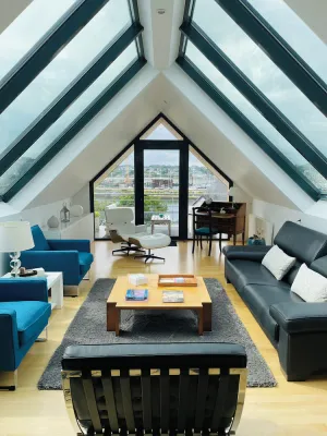 Image of Apartment 110 m2 classified 4* PERROS-GUIREC sea view, very bright, south facing