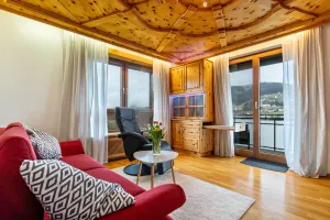 Image of Apartment 'Ferienwohnung Panorama' with Mountain View, Shared Terrace and Wi-Fi