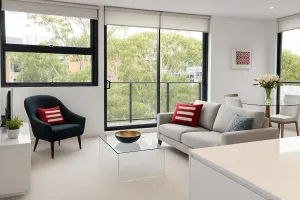 Image of North Ryde- MP001 - Saunders Close - Executive 1BR with Balcony Resort Facilities Near Macquarie Centr
