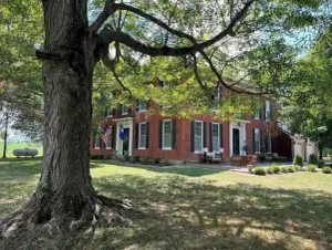 Image of Historic Bland-Overall home on 508 private acres. Blue Oval\/Etown Sports Complex