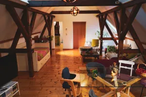 Image of Historisches Retro Loft 70m2 mit Garten & Seenähe
