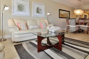 Image of Stunning Gulf-front condo with designer touches - pool, central AC, full kitchen