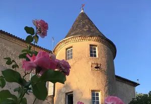 Image of Historic Chateau in the french countryside of North Dordogne