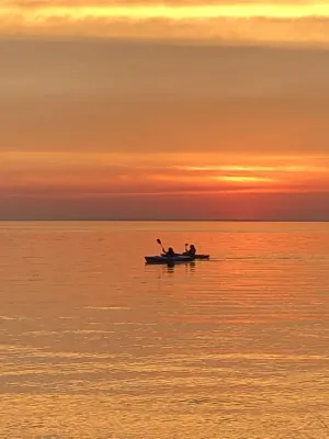 Image of Steps from the Sand: Idyllic Beachfront Rental in Door County