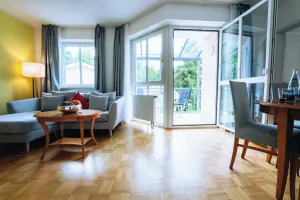 Image of Apartment no. 14, 42sqm, shower\/WC, living\/bedroom, wonderful south-facing balcony