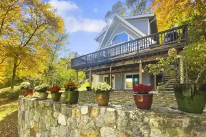 Image of Cottage at Sunny Day