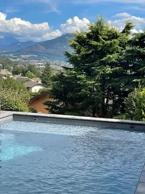 Image of Exceptional mountain view, heated swimming pool, 10 minutes from Lake Annecy