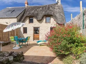 Image of Charming Cottage Near Salt Marshes & Guérande Walls with Enclosed Garden and Terrace