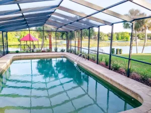 Image of Lake Front, Pool Home with Boat Dock
