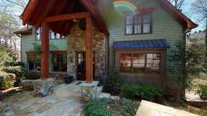 Image of The Shoreland Home on Lake Lanier With Dock