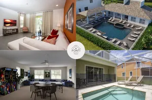 Image of Modern Townhouse Heated Pool Disney Orlando 1500R