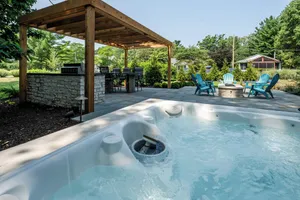 Image of Beautiful Union Pier Home Steps to Private Beach!