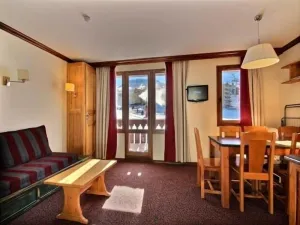 Image of 3-room apartment with balcony, 2 bathrooms, 6 people, Plagne Soleil