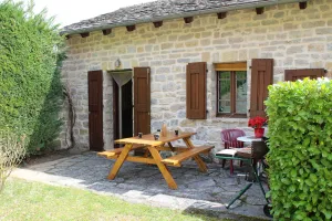 Image of Gorges du Tarn gîte en pierres avec terrasse