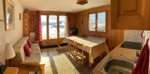 Image of 200m from shops, Ground floor, view panoramic, terrace, ski locker, 35m², Les Saisies