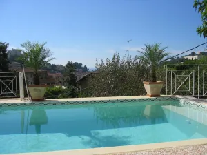 Image of Luxury villa with swimming pool in Menton