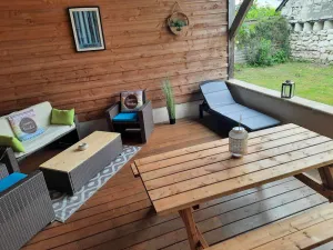 Image of Charming Cottage in Loire-Anjou-Touraine Park with Garden, Terrace, Near Saumur