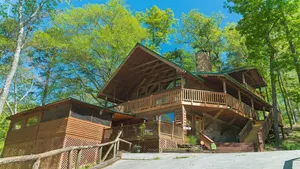 Image of Private log cabin Chalet at the foot of the Smoky Mountains