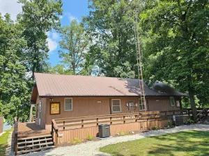 Image of Lake Themed Cabin - Direct Water Access - Free Kayaks