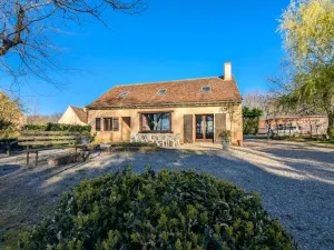Image of Charming Farmhouse with Pool, Sports Facilities & Scenic Views in Mouhers, France