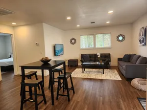 Image of Cheerful 2-bedroom cottage with patio