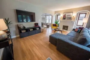 Image of Charming home w\/ fire pit, walk to Lake Michigan