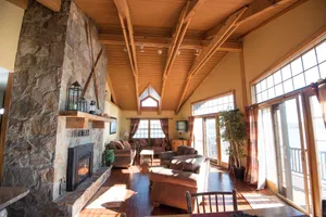 Image of Breathtaking Mountain Views Surround New Lakefront Condo