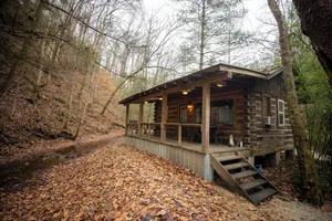 Image of Sycamore ~ Streamside Cabin | 1 Bed, 1 Bath