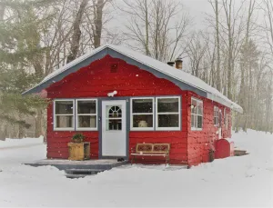 Image of The Little Red Cabin! Less than 15 minutes to Okemo! Close to Everything VT!