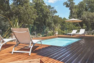 Image of Bois Flotté gîte with all comforts, private heated pool, bowling green, parking.