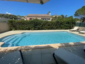 Image of Villa SPIAGGIA sleeps 5, shared pool between sea and mountains.