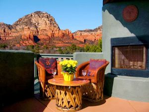 Image of Spectacular Sedona Red Rock And Sunset Views-Honeymoon Escape-Luxurious Hot Tub!