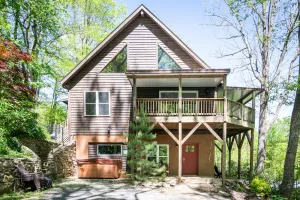 Image of Asheville Town Cabin by Carolina Mornings | Rec Room, Hot Tub♨️ +Biltmore Pass