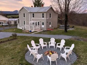 Image of The Orchard, a family friendly home- hot tub, fire pit, yard games