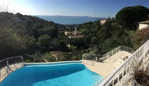 Image of Beautiful villa overlooking the bay of St Tropez - 4 bedrooms and 1 studio