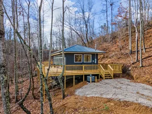 Image of Hot Tub & WiFi - Romantic Cabin - Primrose - Cave Run Lake OR Red River Gorge, Kentucky!