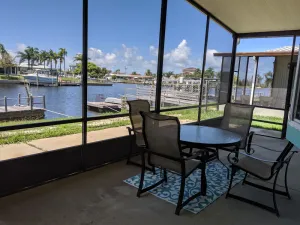 Image of Relax in your chair on the floating dock as the tide rolls in & catch a few fish