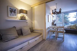 Image of 50m from resort center, 6th floor, balcony, tv, 25m², Les Arcs