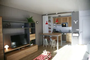 Image of RARE in Tignes condo with terrace and garden !!! glacier views