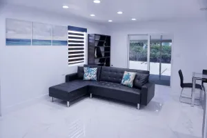 Image of Waterfront Bliss: Stylish Canal-Front Retreat , Spacious Yard
