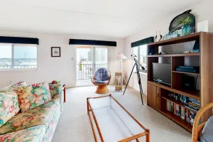 Image of Sunny Condo w\/ Balcony, Partial Ocean View & AC - Walk to Beach\/Northside Park